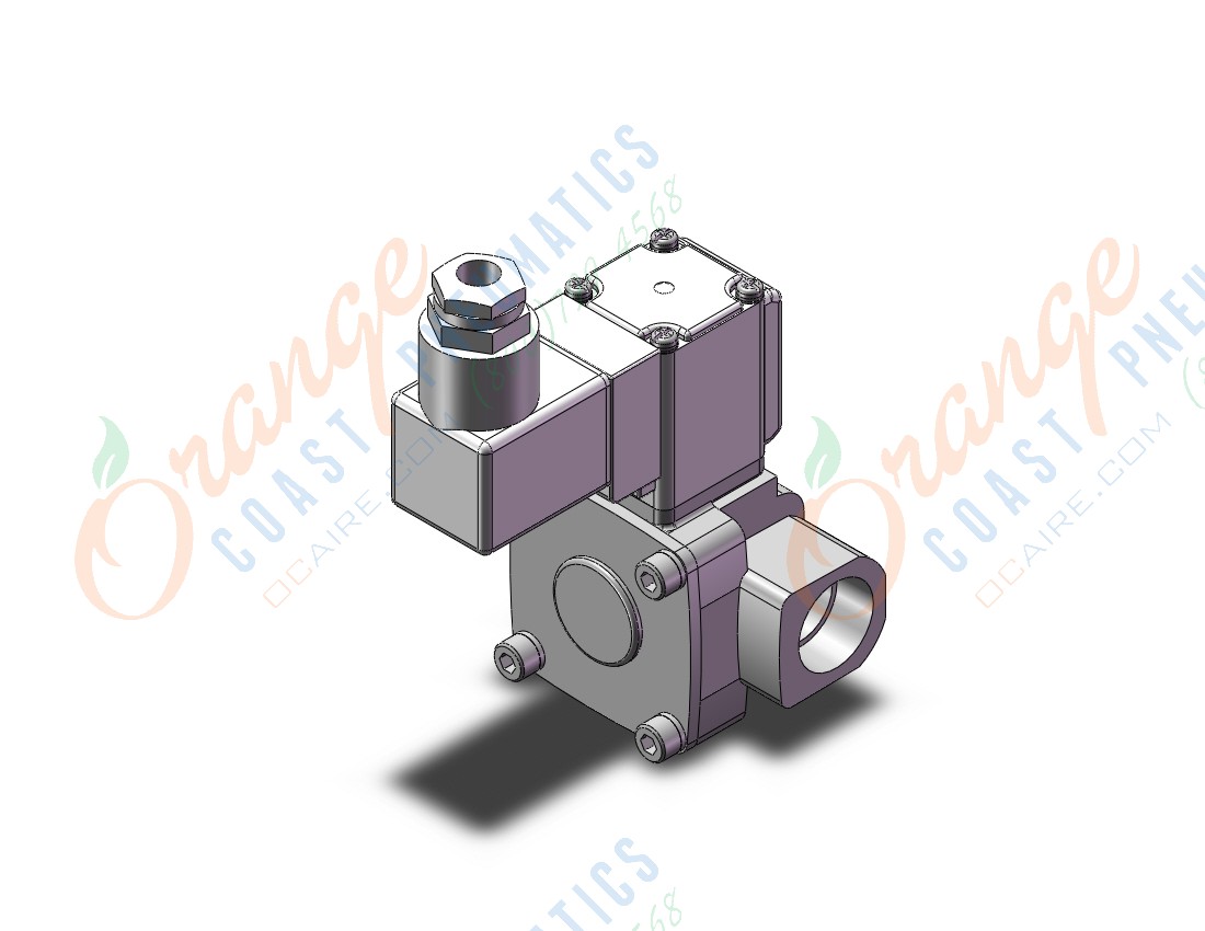 SMC VXD240HLB pilot op 2 port solenoid valve (n.c.), 2 PORT VALVE