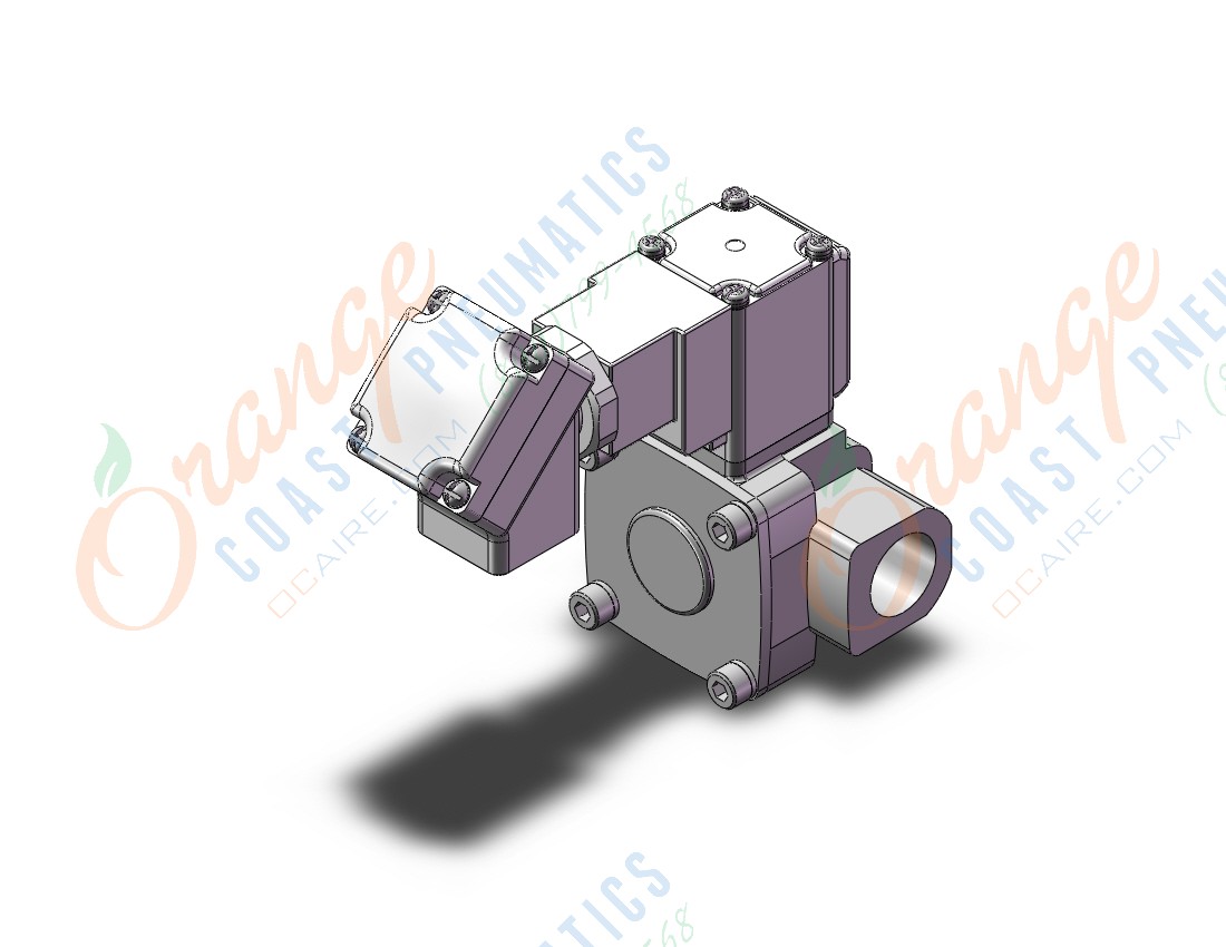 SMC VXD240HPA pilot op 2 port solenoid valve (n.c.), 2 PORT VALVE