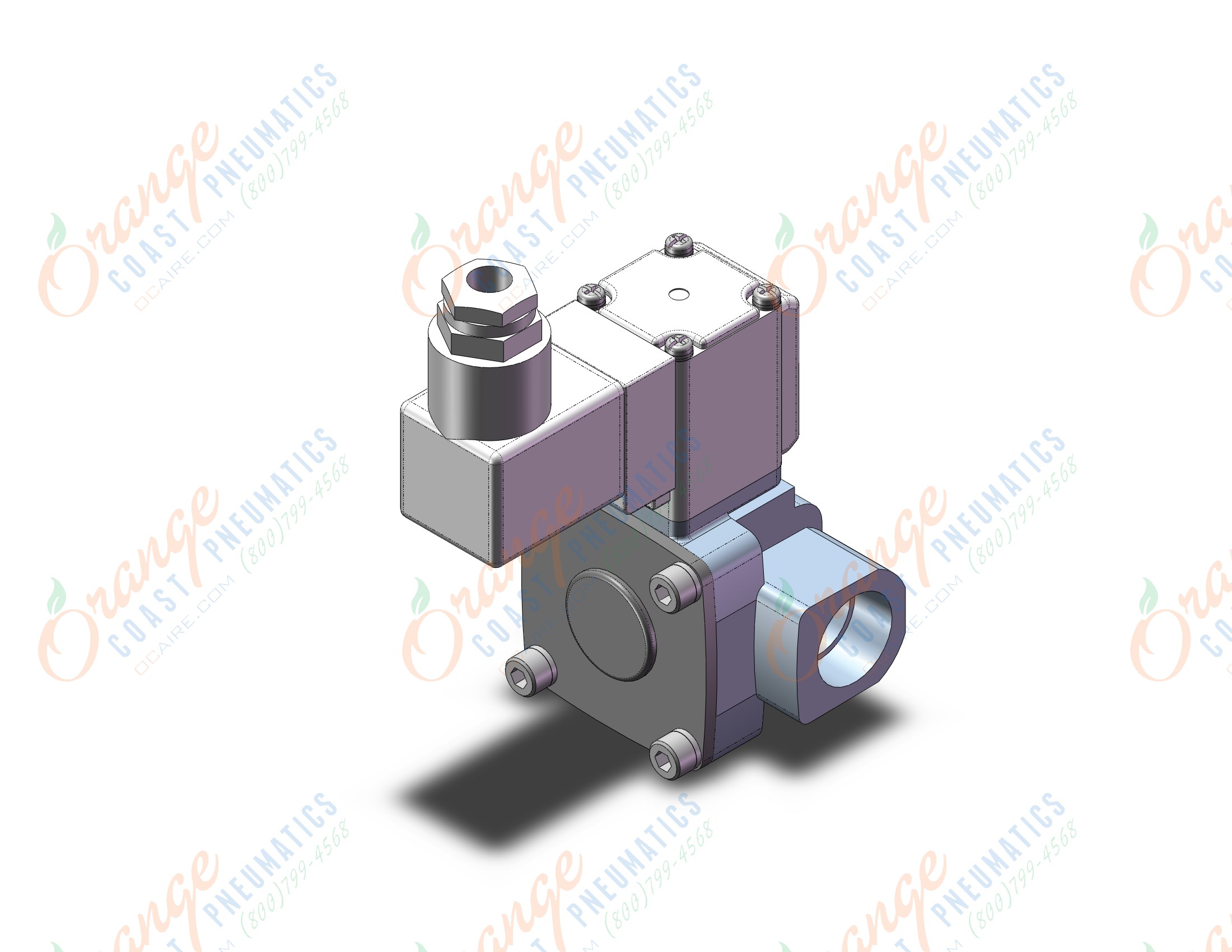 SMC VXD242KZ2A pilot op 2 port solenoid valve (n.c.), 2 PORT VALVE