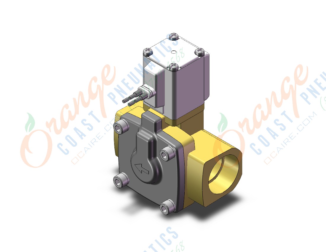 SMC VXD260ND pilot op 2 port solenoid valve (n.c.), 2 PORT VALVE