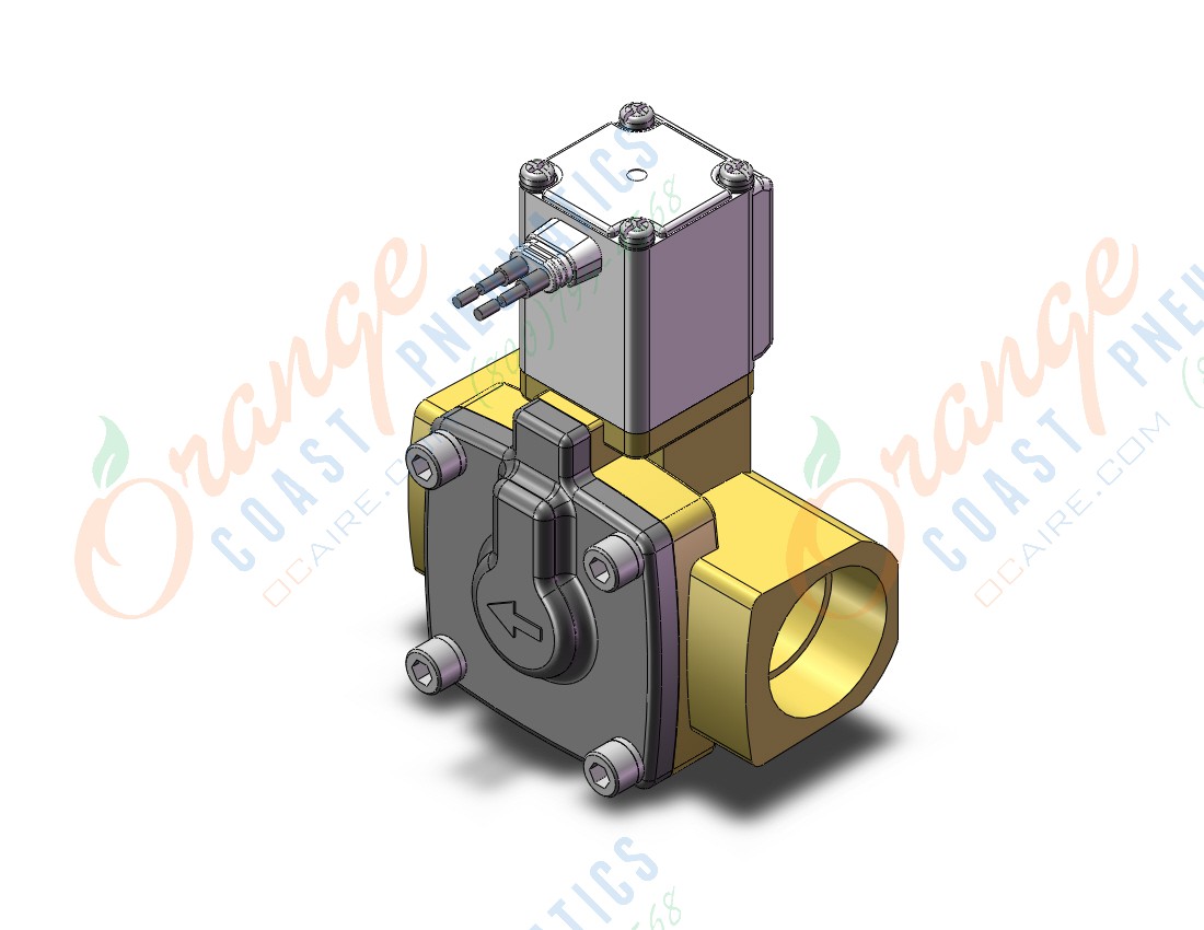 SMC VXD260NZ1DB pilot op 2 port solenoid valve (n.c.), 2 PORT VALVE