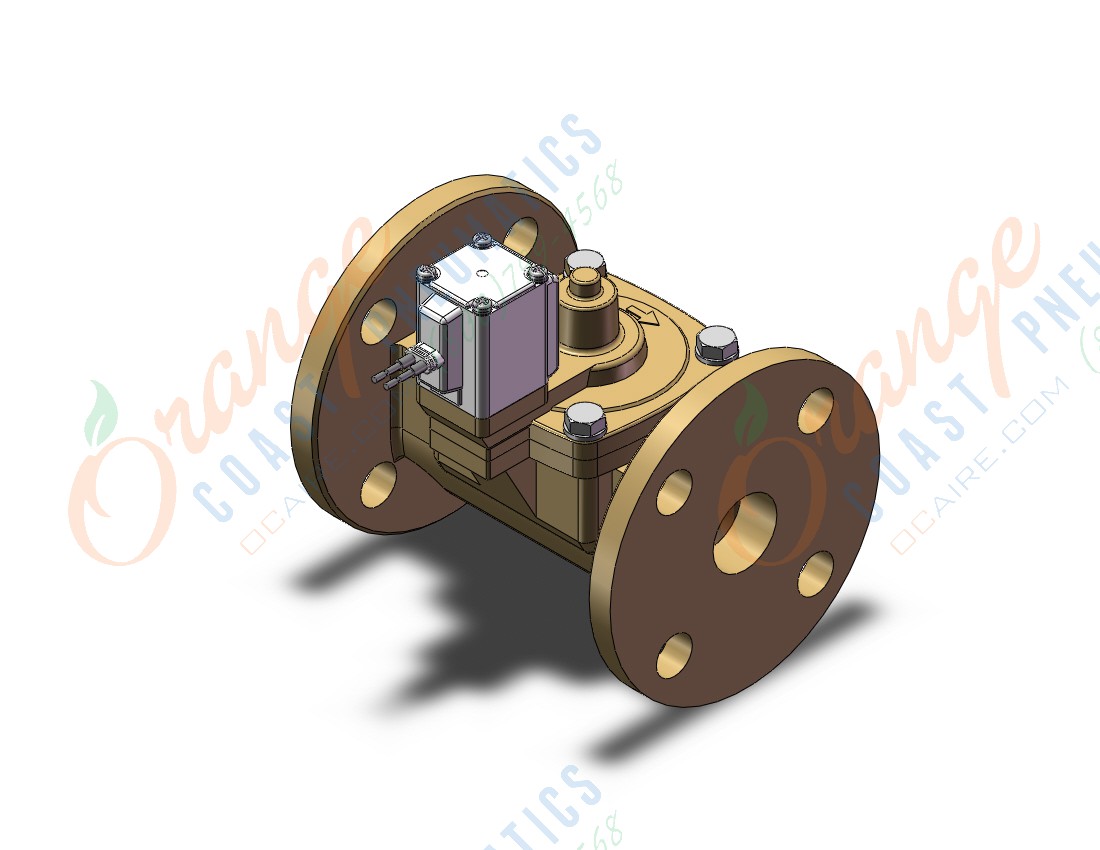 SMC VXD270QZ1B pilot op 2 port solenoid valve (n.c.), 2 PORT VALVE