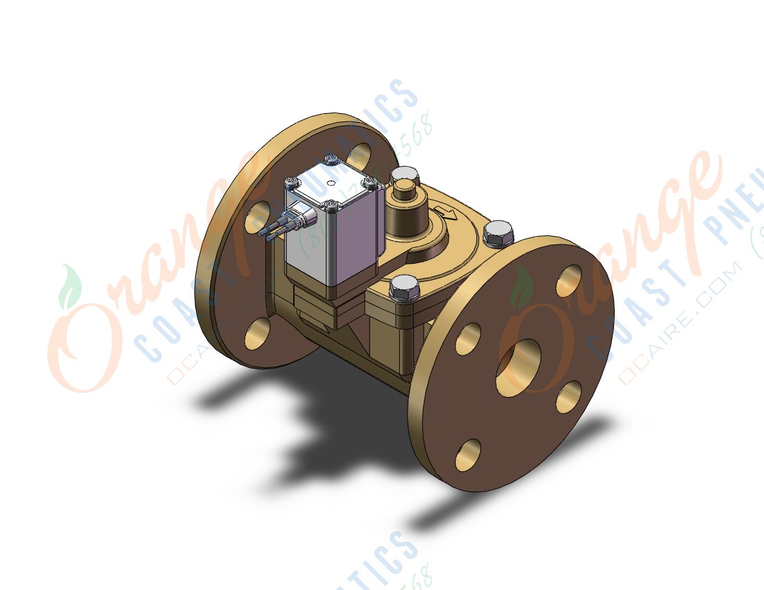 SMC VXD270QZ1D pilot op 2 port solenoid valve (n.c.), 2 PORT VALVE