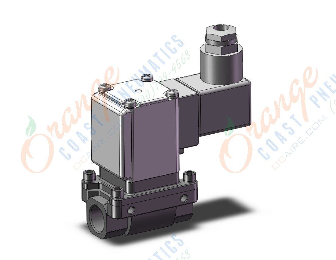 SMC VXZ230BGAXCB "pilot op 2 port solenoid valve, 2 PORT VALVE