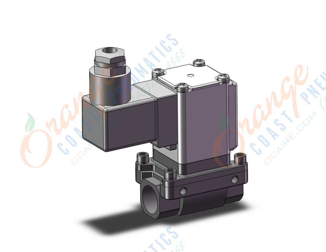 SMC VXZ230BGG "pilot op 2 port solenoid valve, 2 PORT VALVE