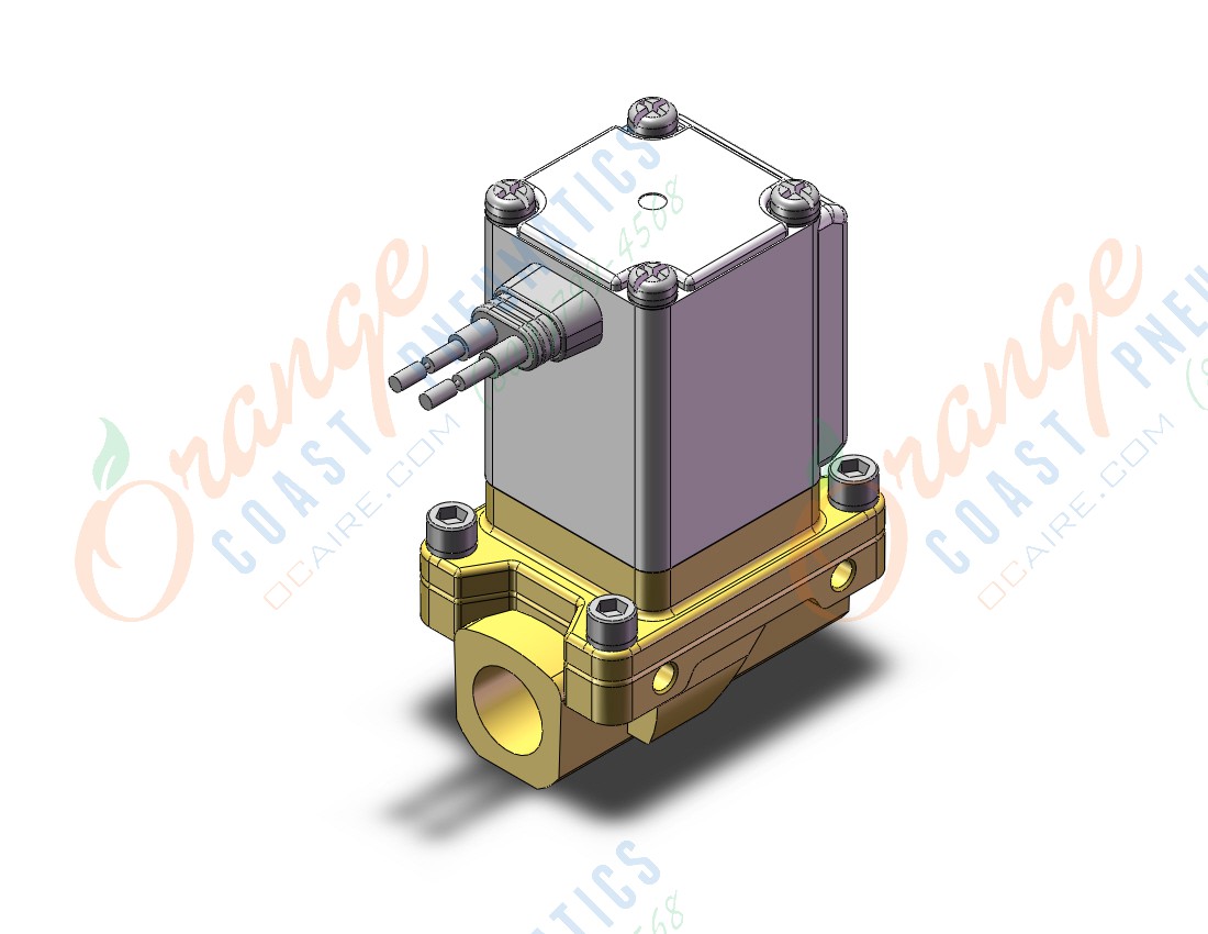 SMC VXZ232AZ1DB "pilot op 2 port solenoid valve, 2 PORT VALVE