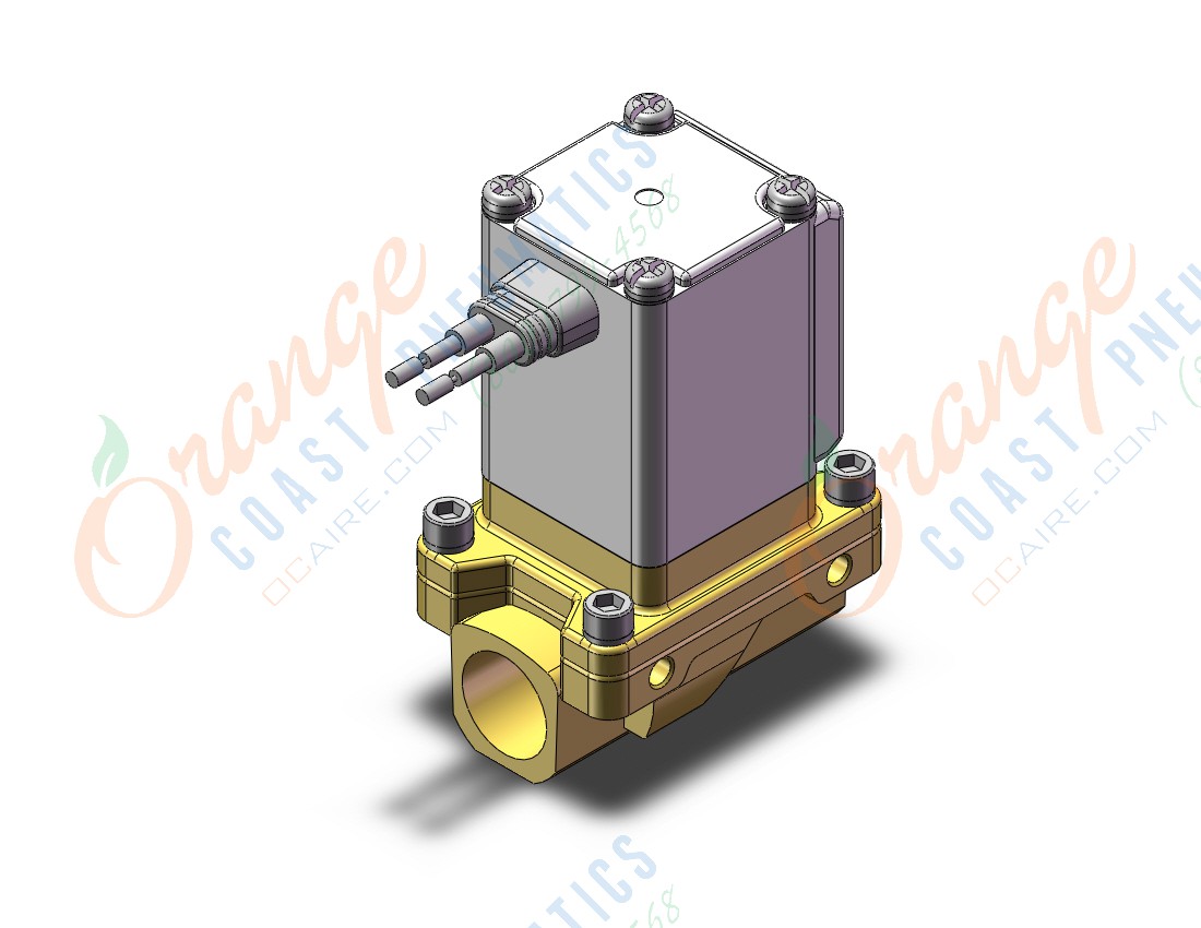 SMC VXZ232BA "pilot op 2 port solenoid valve, 2 PORT VALVE