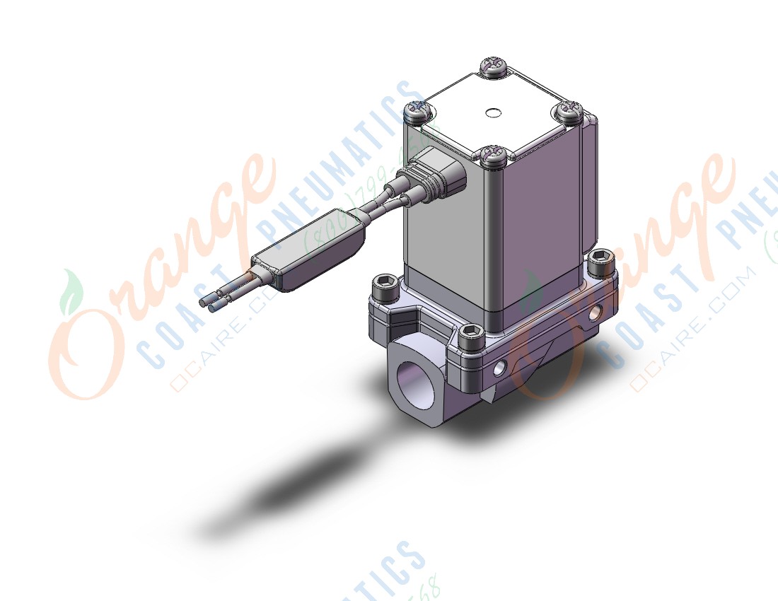 SMC VXZ235CCB "pilot op 2 port solenoid valve, 2 PORT VALVE