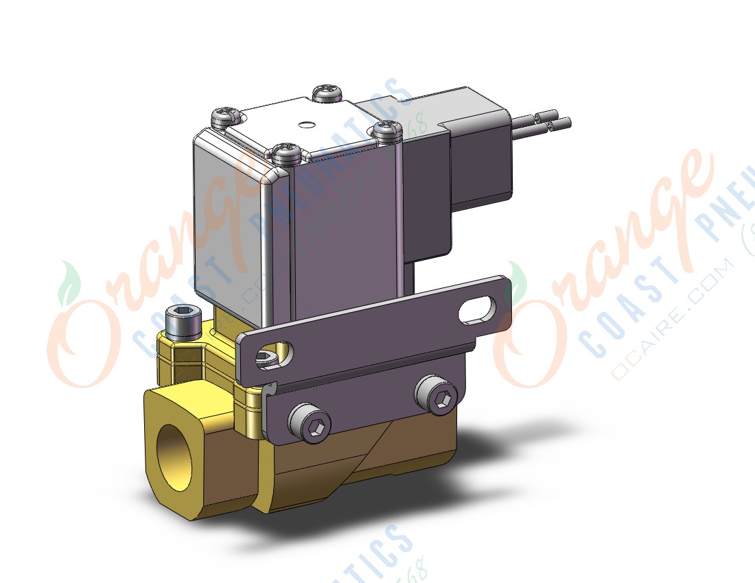 SMC VXZ240FSXBB "pilot op 2 port solenoid valve, 2 PORT VALVE