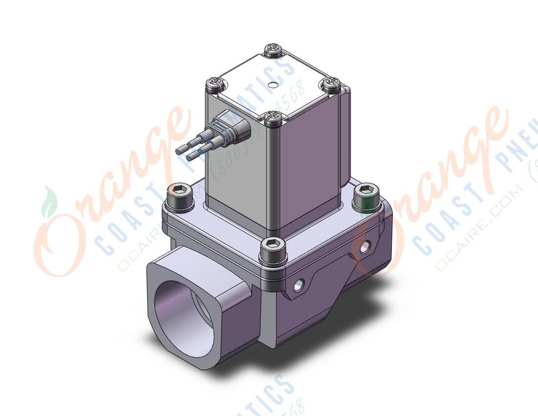 SMC VXZ266LP "pilot op 2 port solenoid valve, 2 PORT VALVE