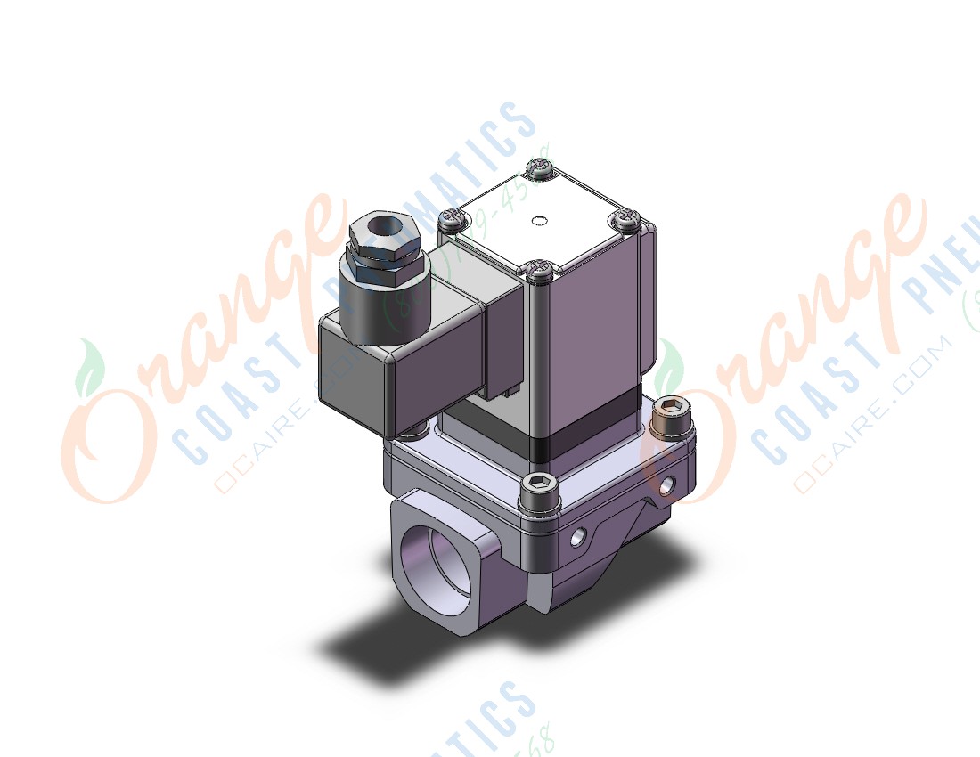 SMC VXZ2C5JZ2A "pilot op 2 port solenoid valve, 2 PORT VALVE