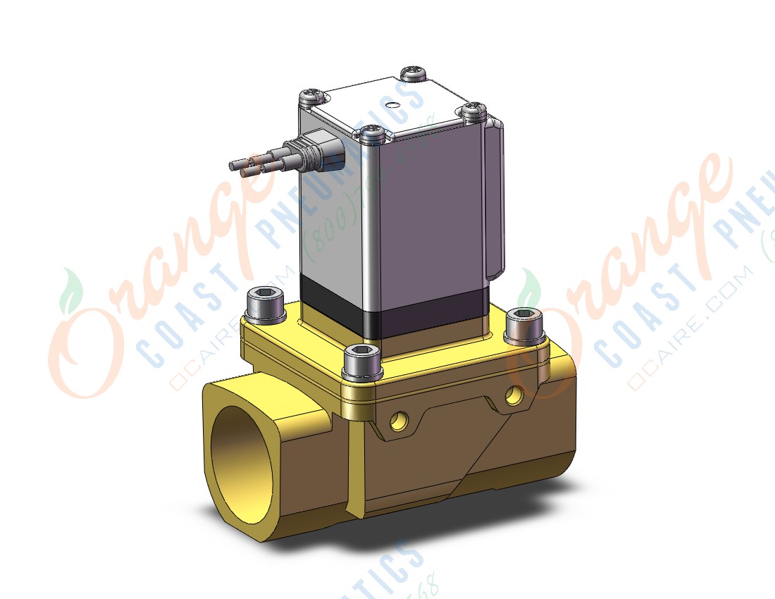 SMC VXZ2D0KA "pilot op 2 port solenoid valve, 2 PORT VALVE