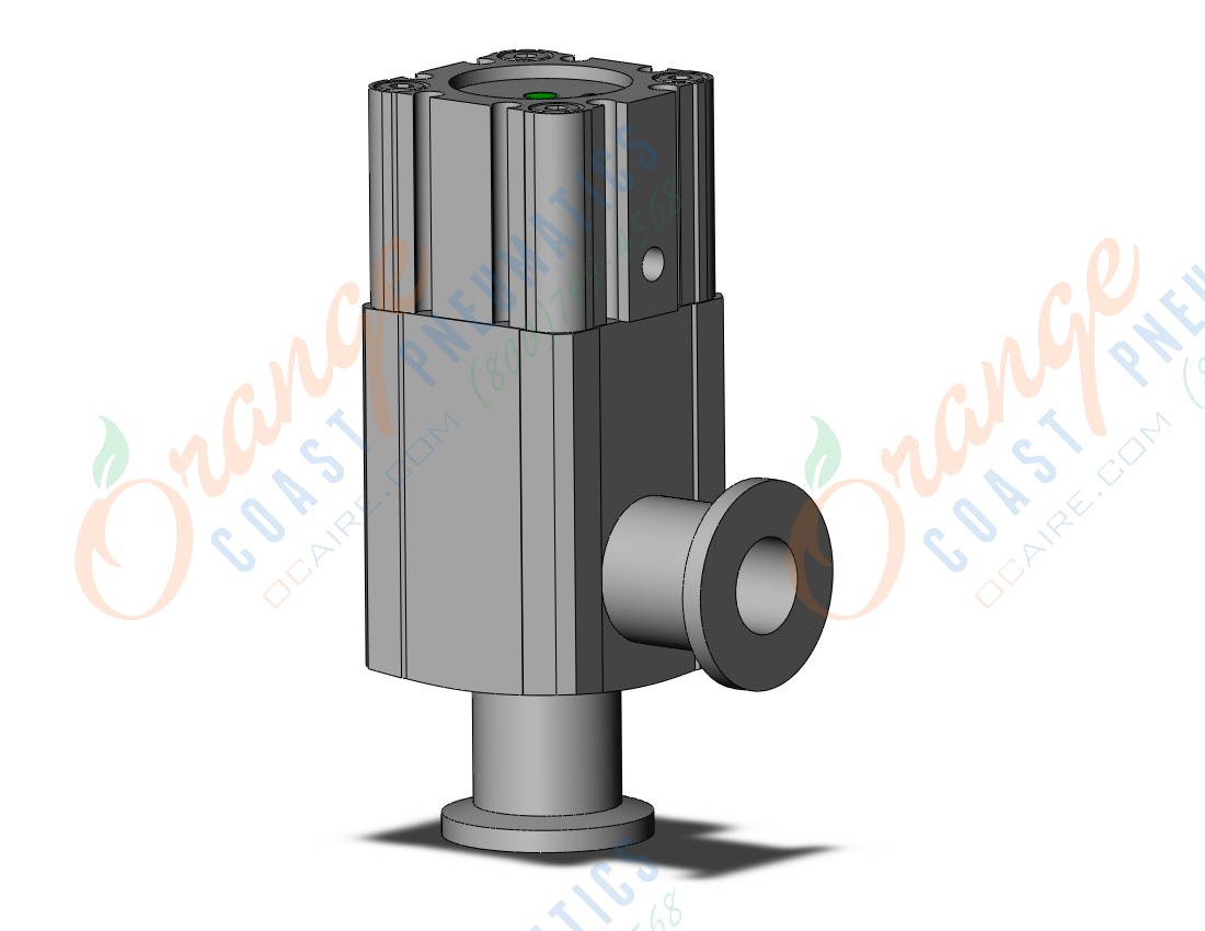 SMC XLA-16-2M9NA high vacuum angle valve, HIGH VACUUM VALVE