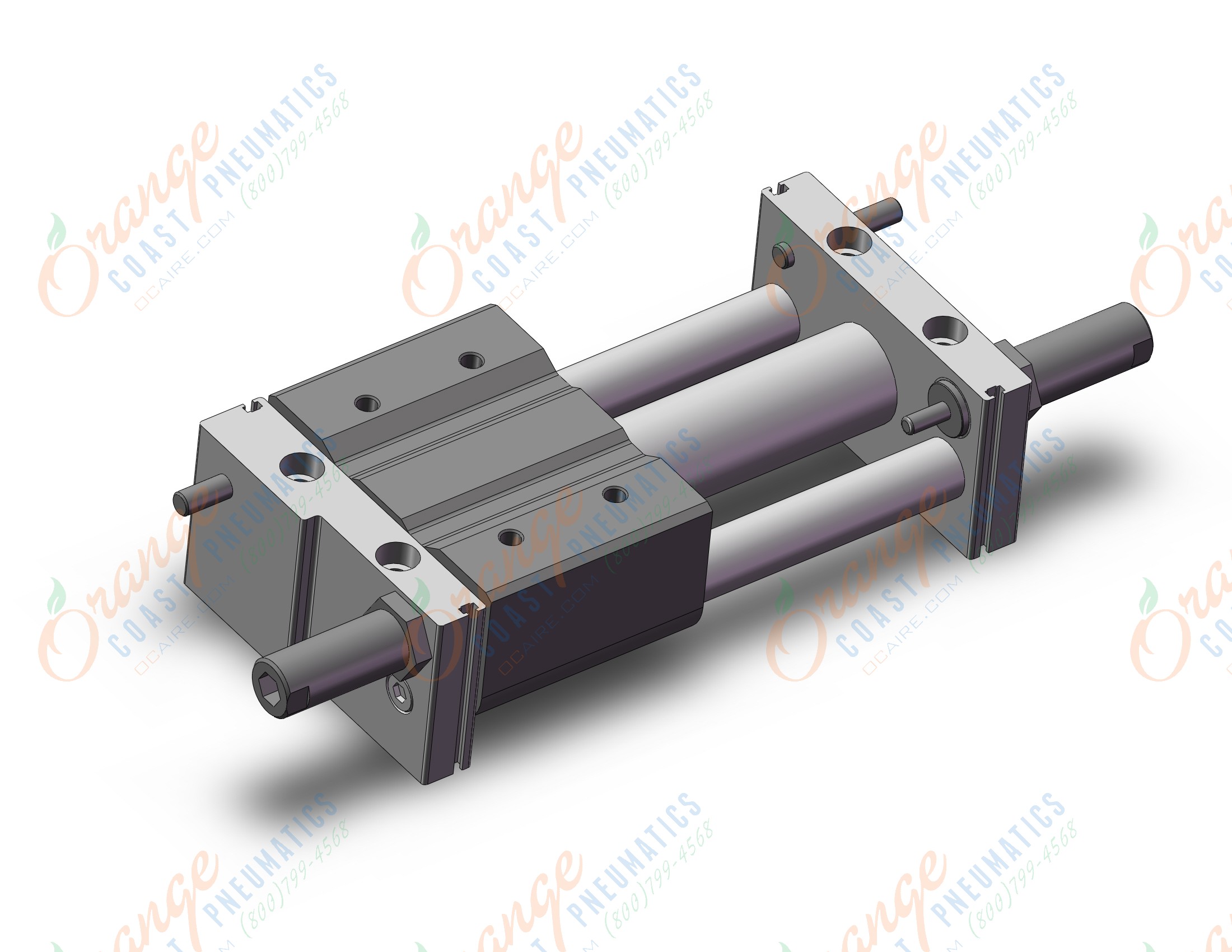 SMC CY1SG32TN-100BZ cy1s, magnet coupled rodless cylinder, RODLESS CYLINDER