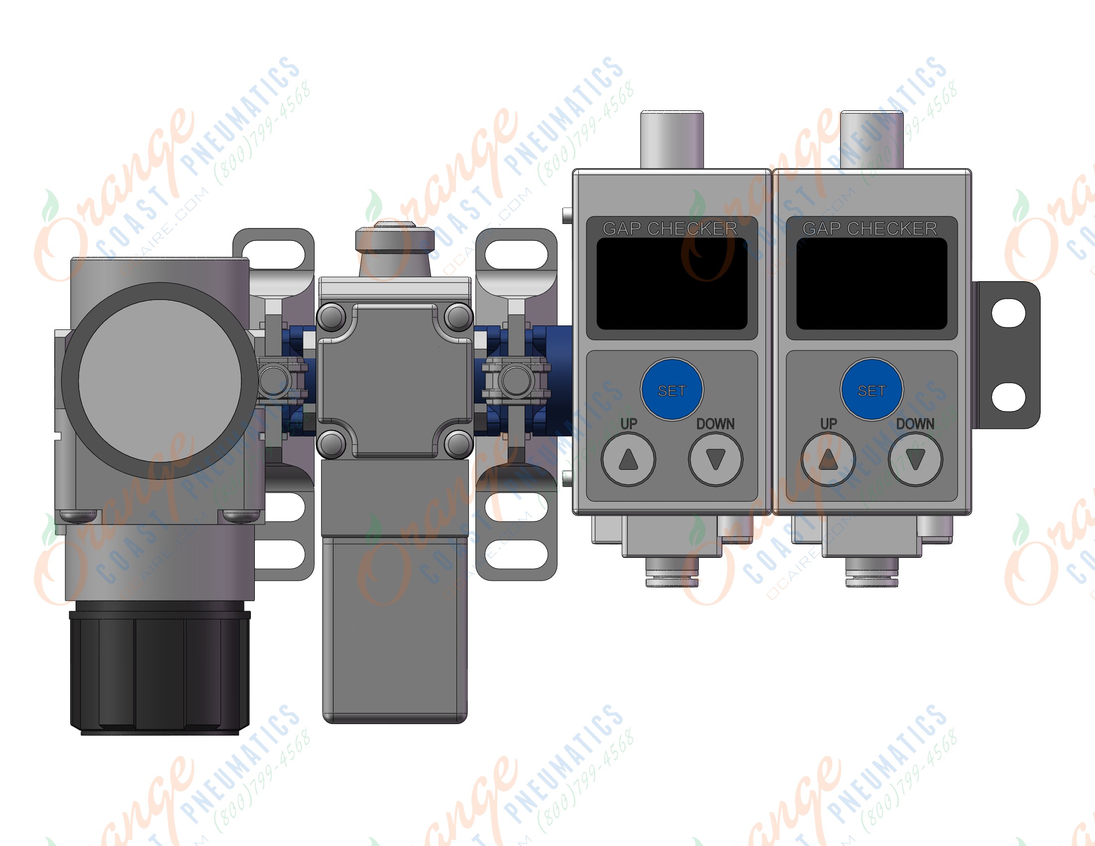 SMC ISA3-HCP-2TB-L1 gap checker, h range, rc, pnp, AIR CATCH SENSOR, ISA ISA2 ISA3