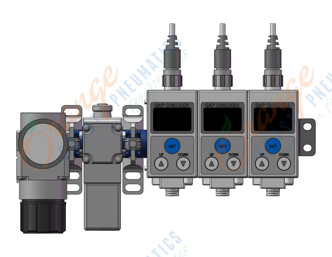 SMC ISA3-HCP-3B-L1 digital gap checker, AIR CATCH SENSOR, ISA ISA2 ISA3