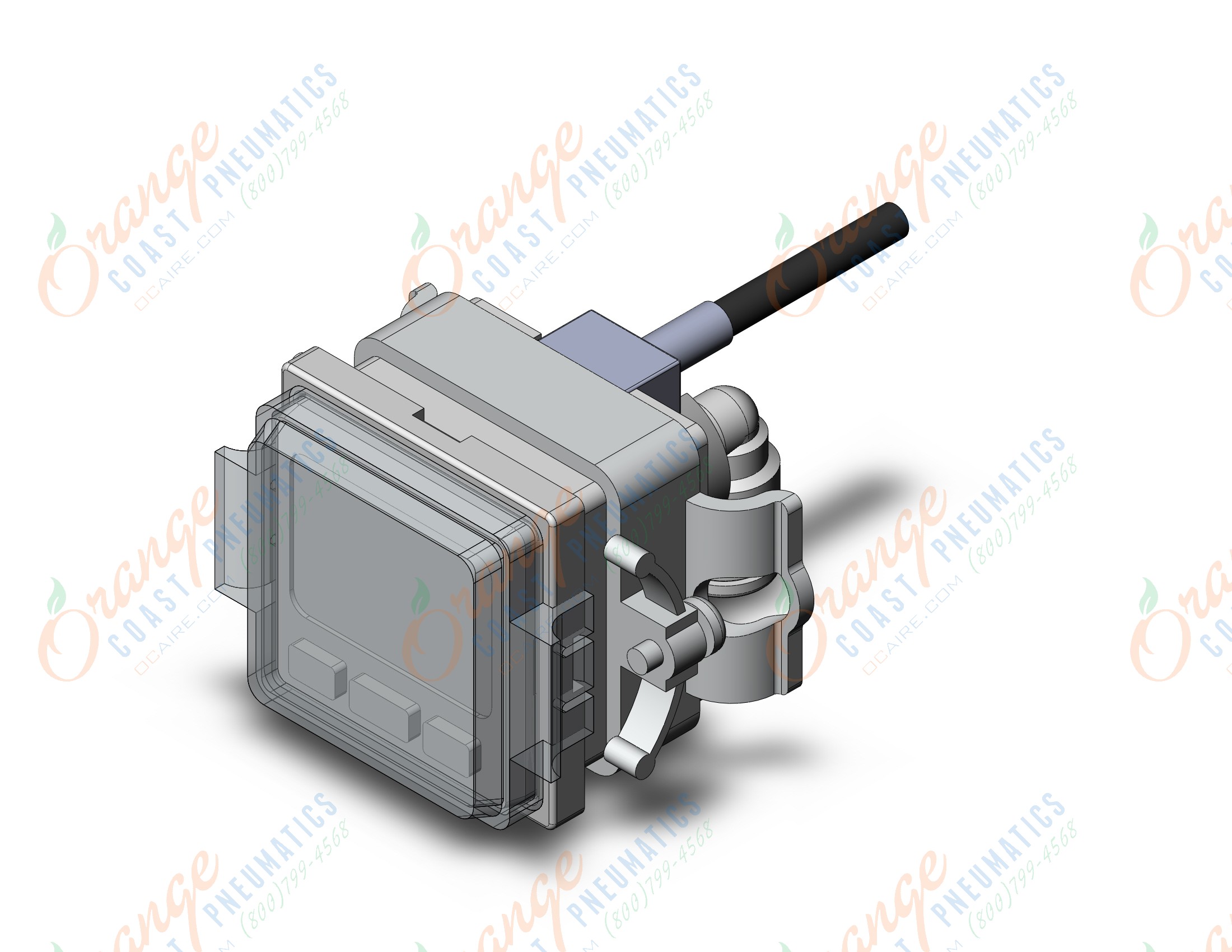 SMC ISE30A-C6L-B-GD-X510 2 color high precision dig pres switch, PRESSURE SWITCH, ISE30, ISE30A