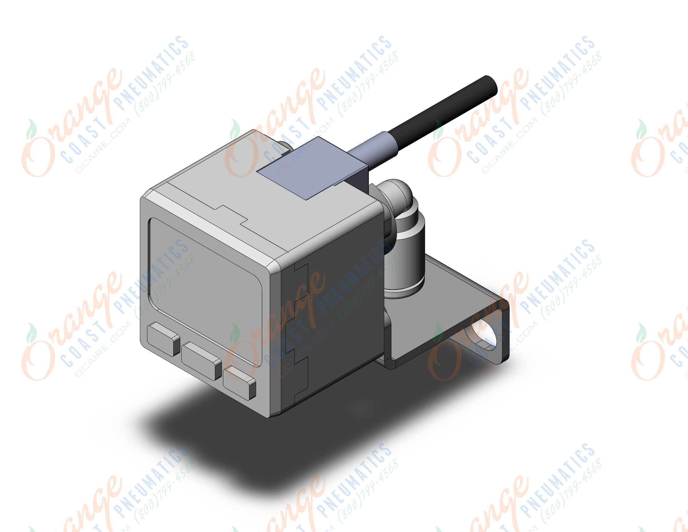 SMC ISE30A-C6L-B-MGA3-X510 2 color high precision dig pres switch, PRESSURE SWITCH, ISE30, ISE30A