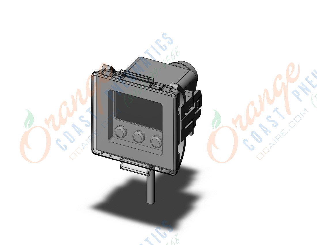 SMC ISE80-F02-T-D-X501 2-color digital press switch for fluids, PRESSURE SWITCH, ISE50-80