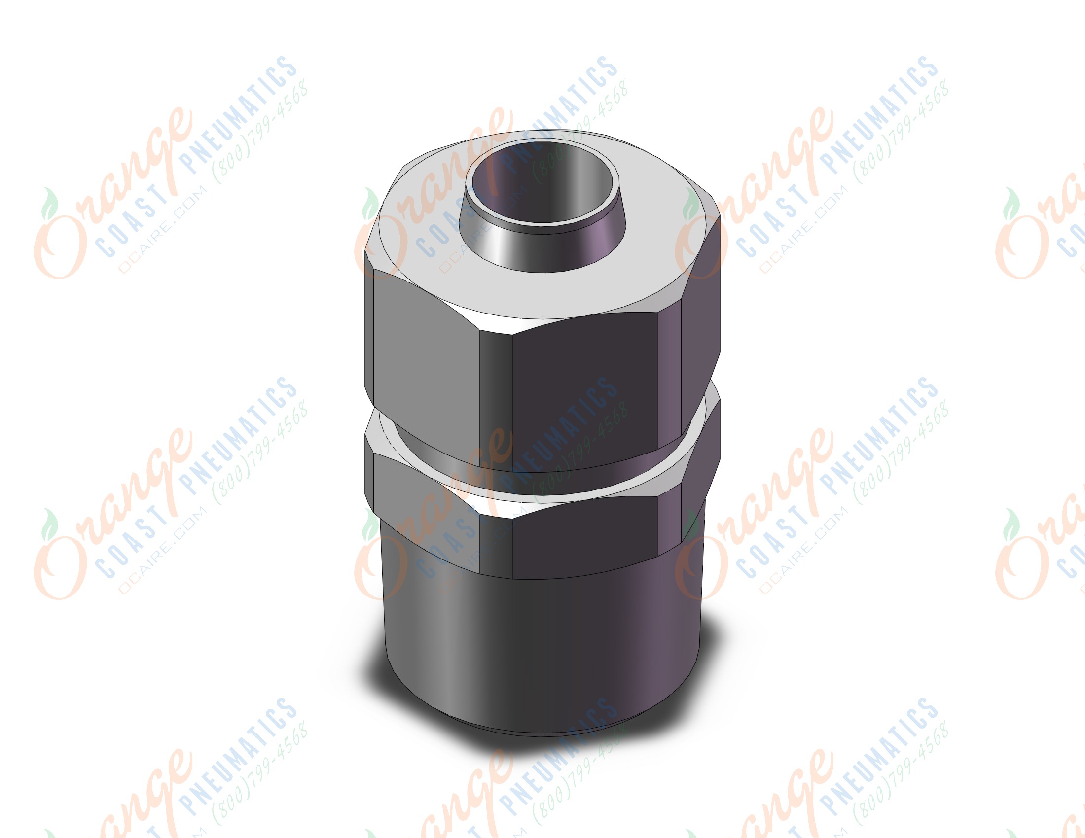 SMC KFG2H1008-03 fitting, stainless steel, INSERT FITTING, STAINLESS STEEL