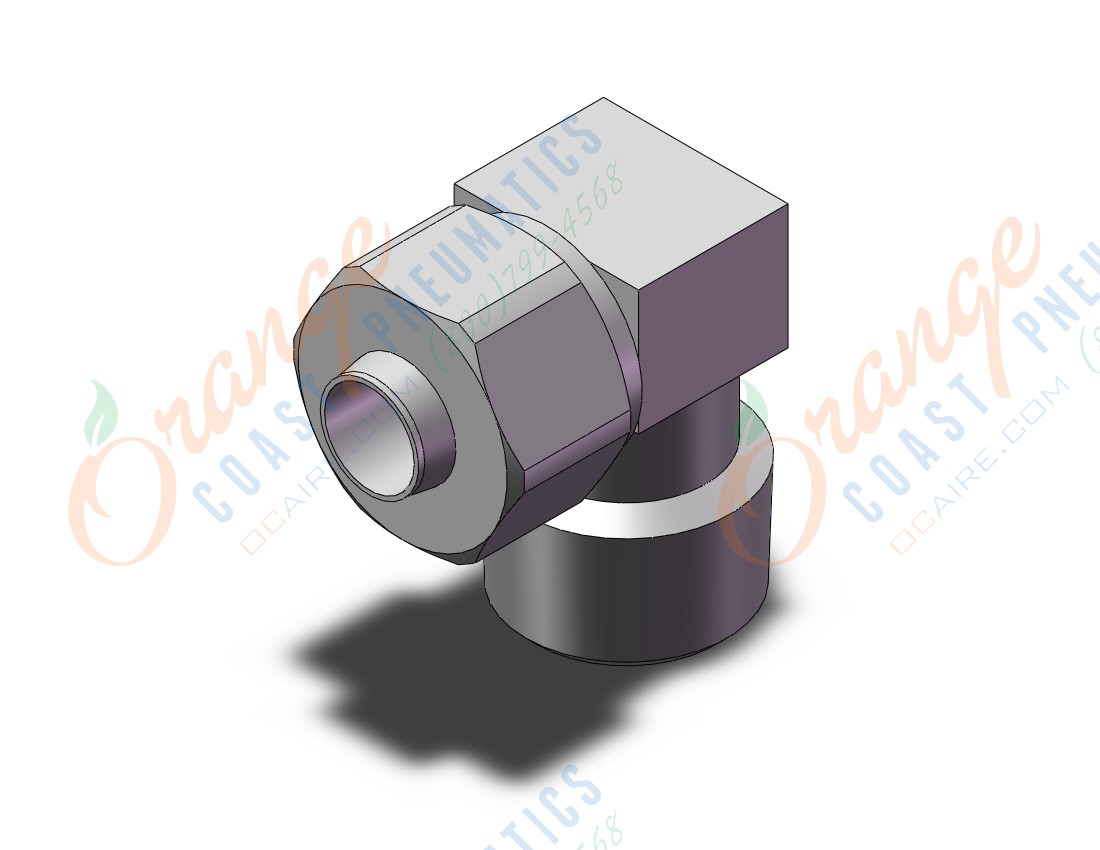 SMC KFG2L1008-03S fitting, male elbow, INSERT FITTING, STAINLESS STEEL