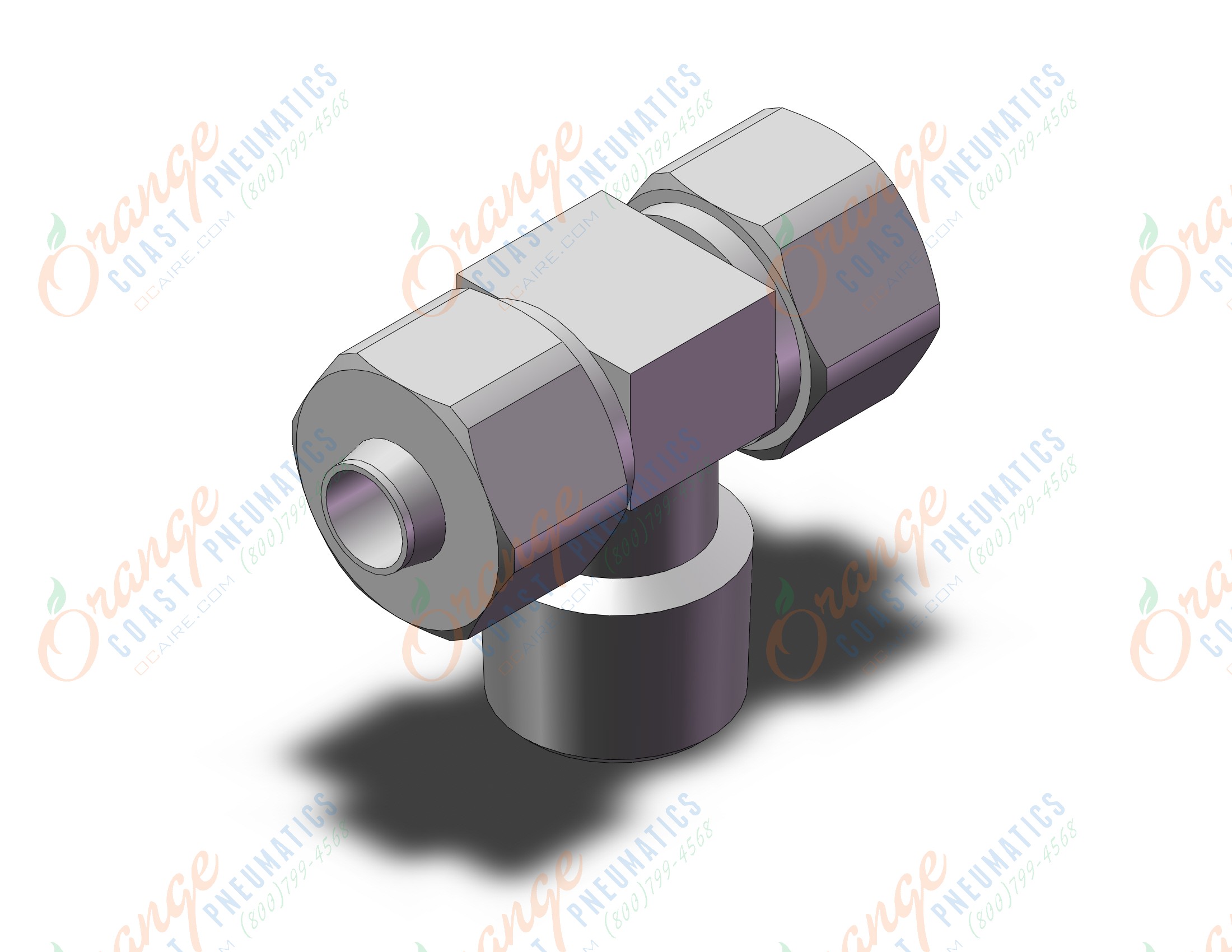 SMC KFG2T0806-02 fitting, stainless steel, INSERT FITTING, STAINLESS STEEL