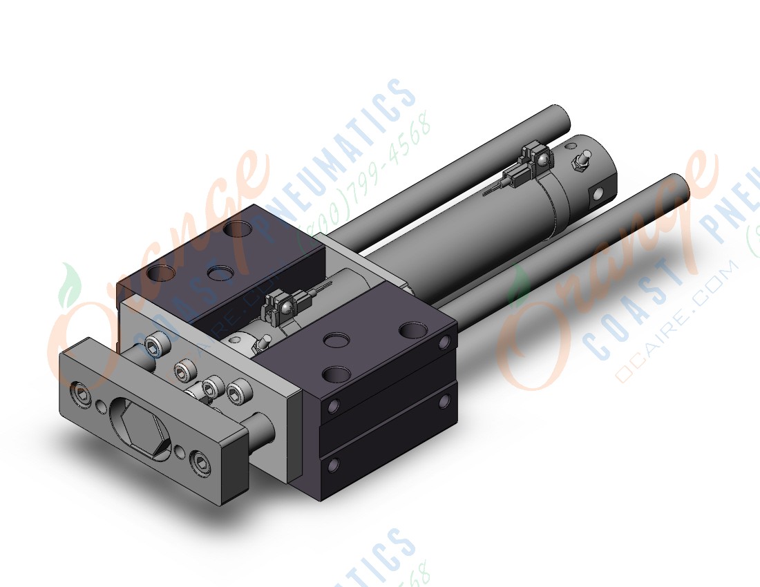 SMC MGCLB25-150-M9BL mgc, guide cylinder, GUIDED CYLINDER