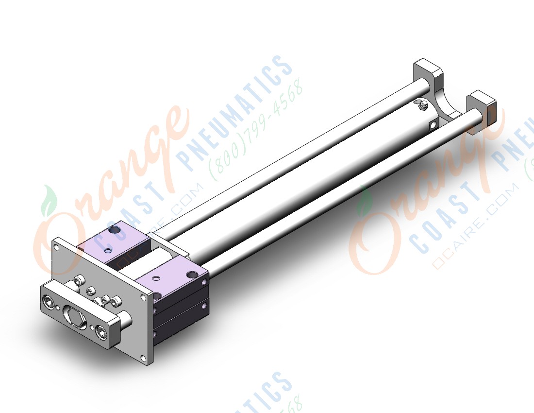 SMC MGCMF50-600-R mgc, guide cylinder, GUIDED CYLINDER