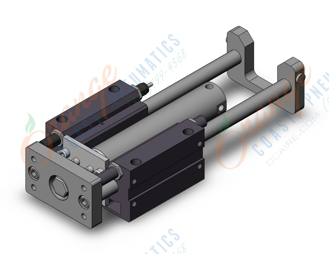 SMC MGGMB50TF-200 mgg, guide cylinder, GUIDED CYLINDER