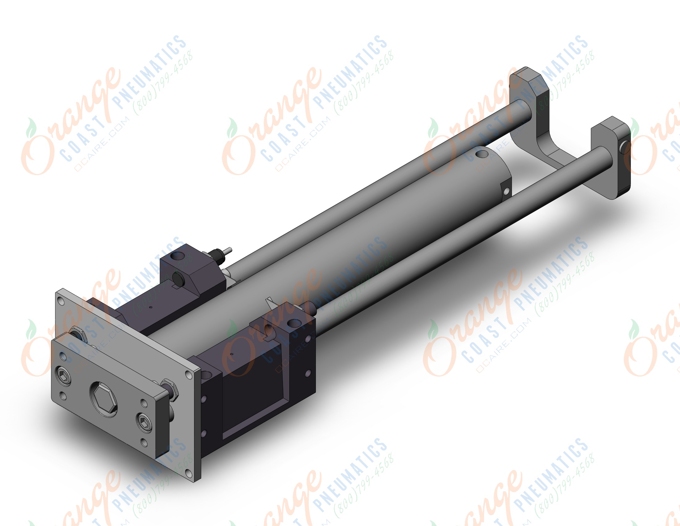 SMC MGGMF100TN-700 mgg, guide cylinder, GUIDED CYLINDER