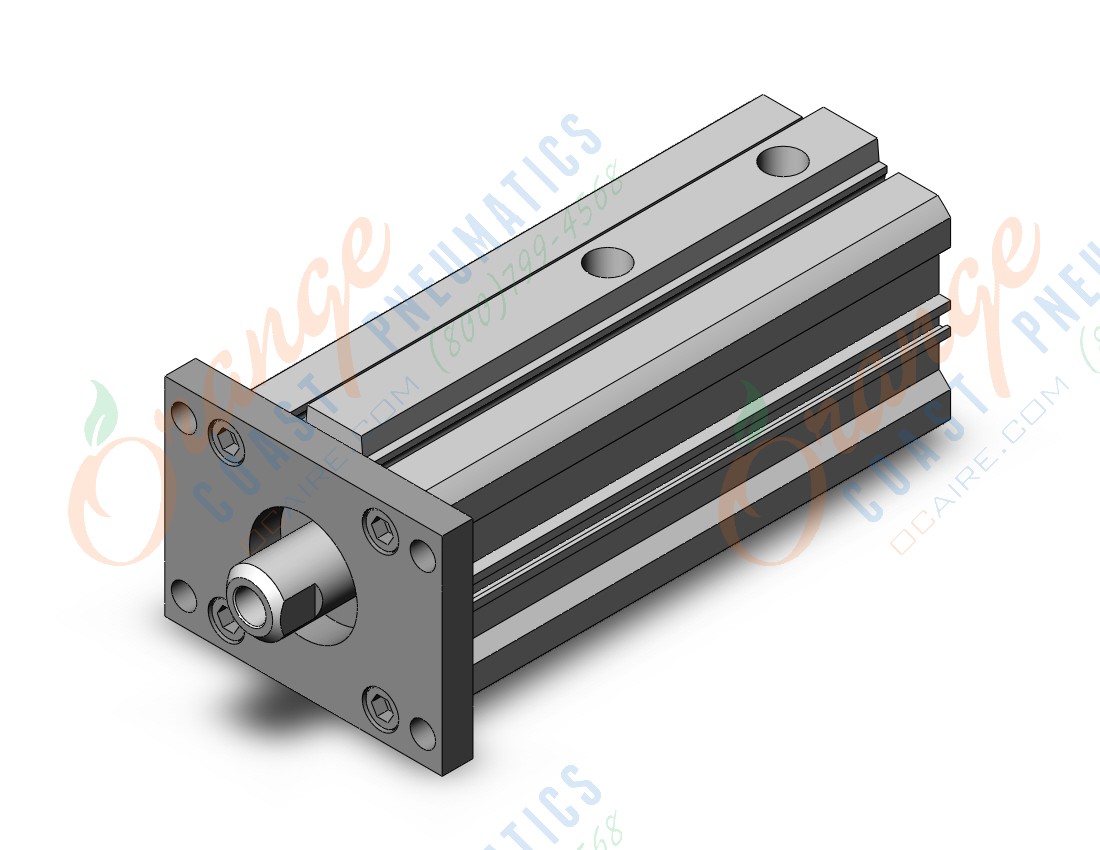 SMC MQQLF30TN-30D cyl, metal seal, low friction, LOW FRICTION CYLINDER