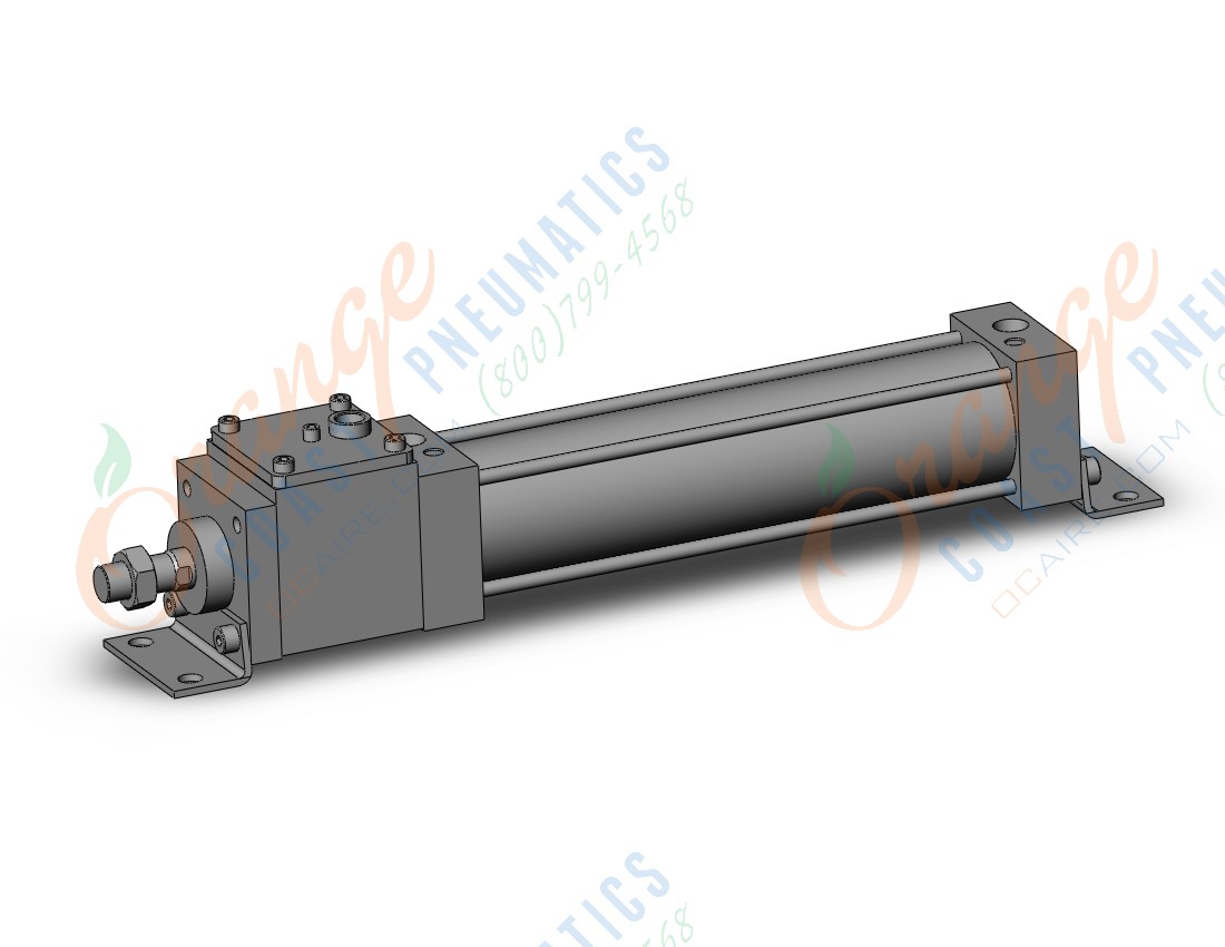 SMC MWBL63-250 mb locking cylinder, TIE ROD CYLINDER