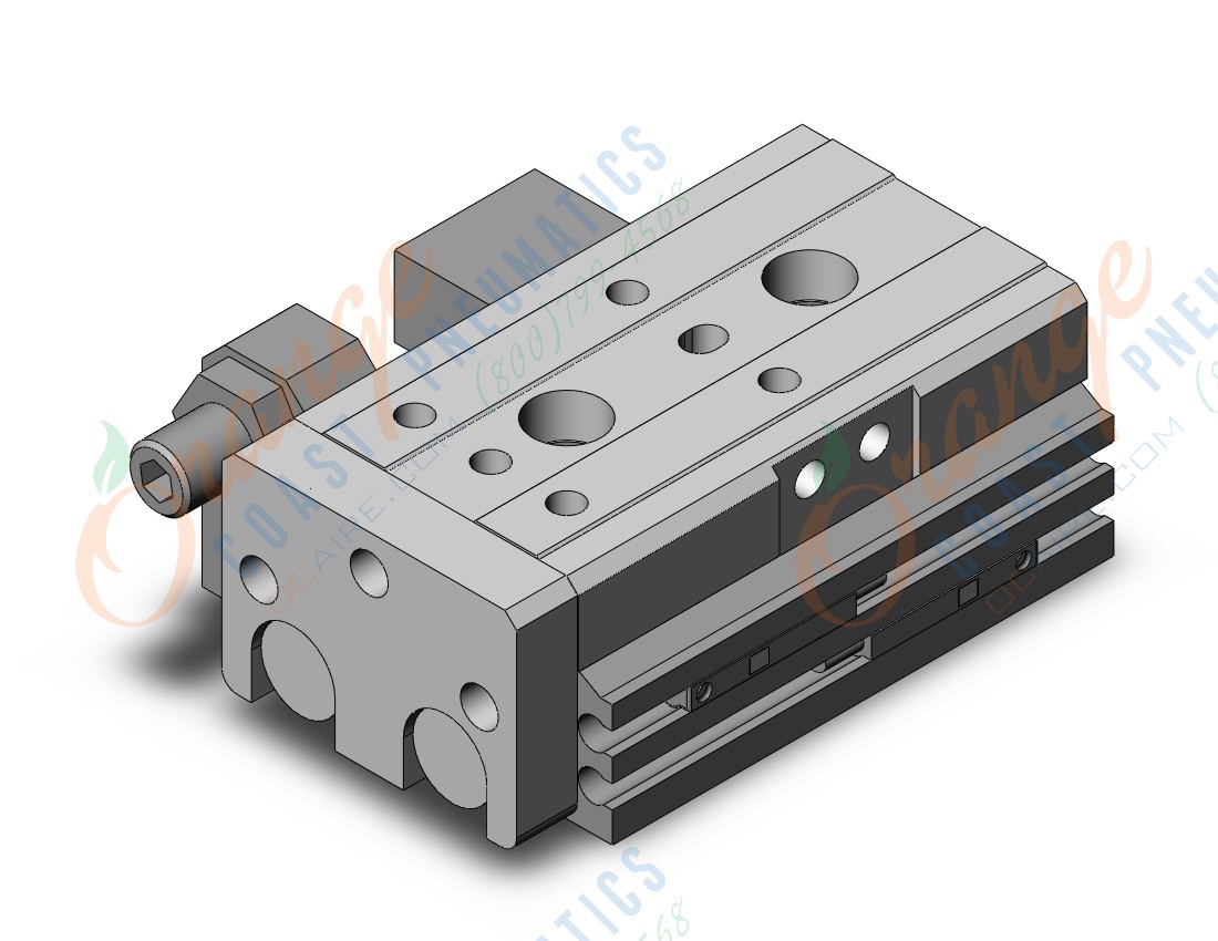 SMC MXQ12-10AS-M9BWL cyl, slide table, GUIDED CYLINDER