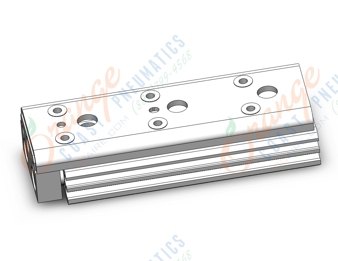 SMC MXQ8C-40ZN cylinder, slide table, GUIDED CYLINDER