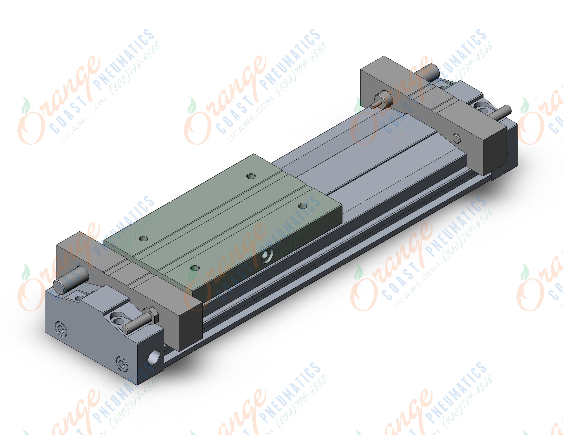 SMC MY3B32-100L cyl, rodless, mechanicaly jointed, RODLESS CYLINDER