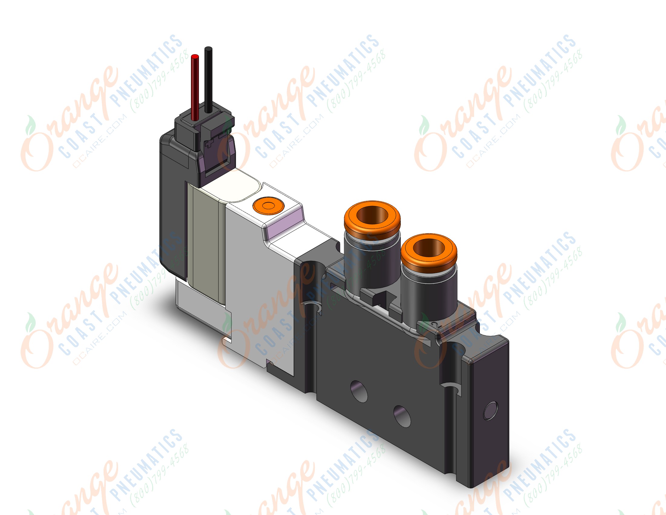 SMC S0712-5M-N3 plug lead type 5 port solenoid valve, 3 PORT SOLENOID VALVE