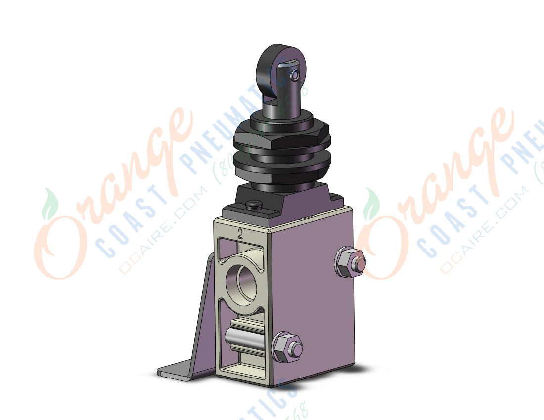 SMC VM230-N02-06SA-B 2/3 port mechanical valve, MECHANICAL VALVE