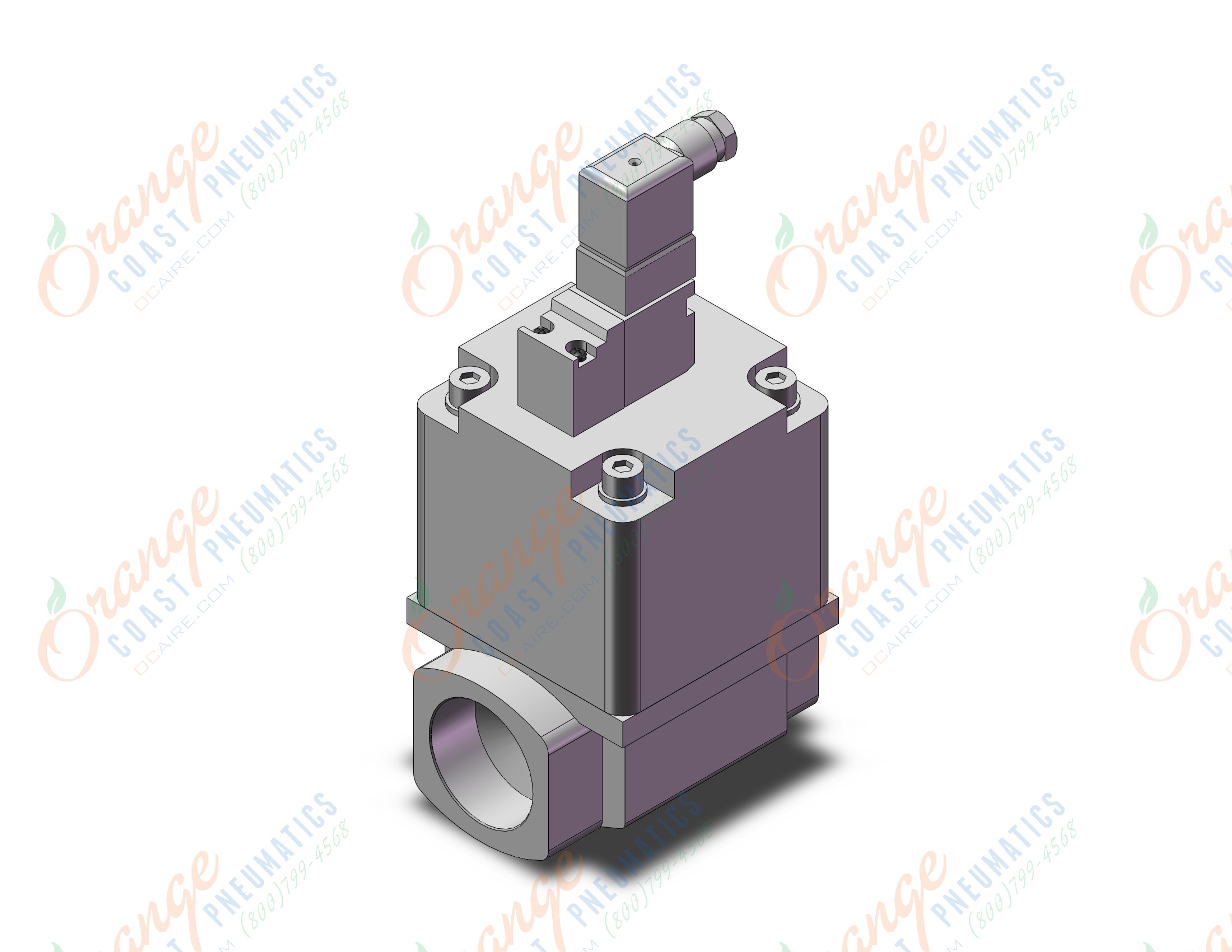 SMC VNA612A-40A-5DZ process valve, 2 PORT PROCESS VALVE