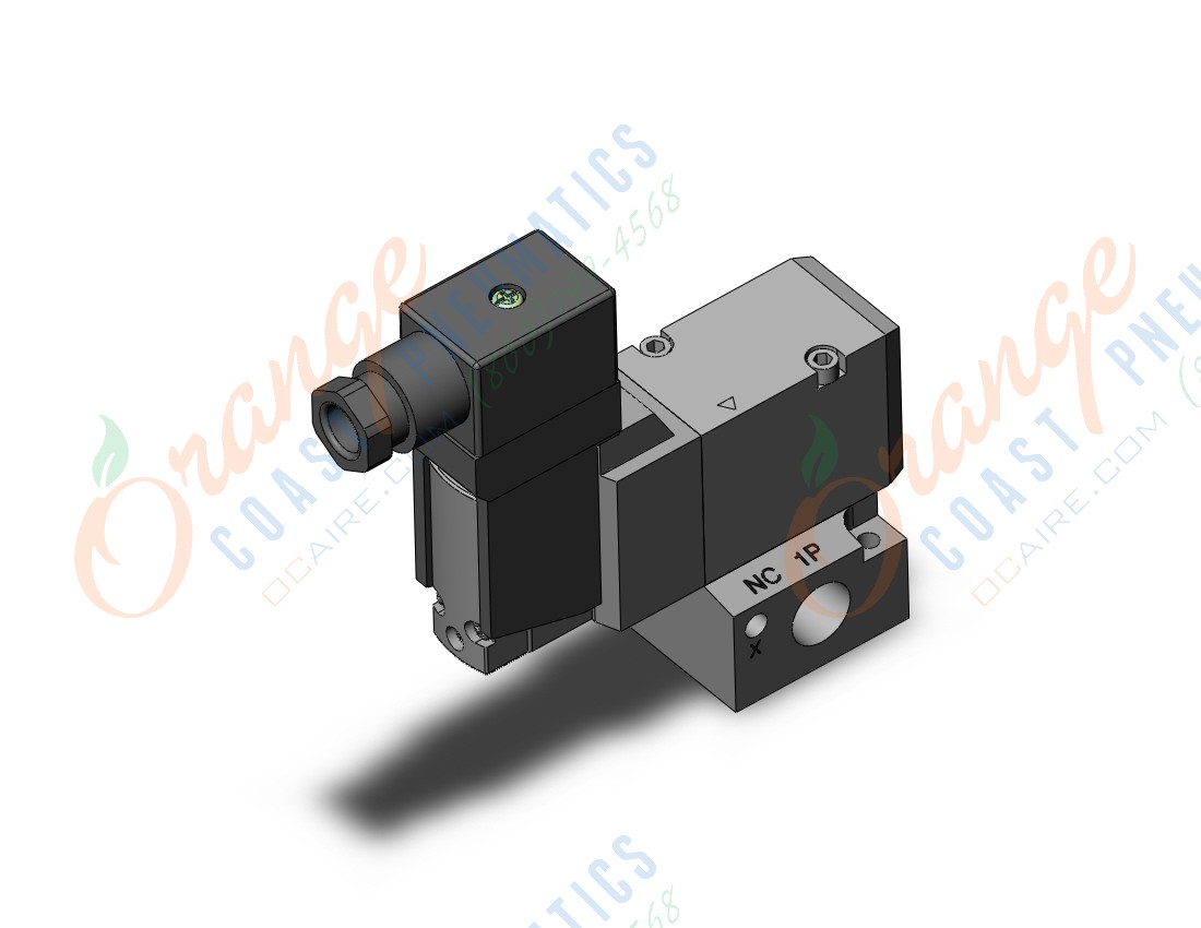 SMC VP344R-5T1-02NA valve, sol, 3 PORT SOLENOID VALVE