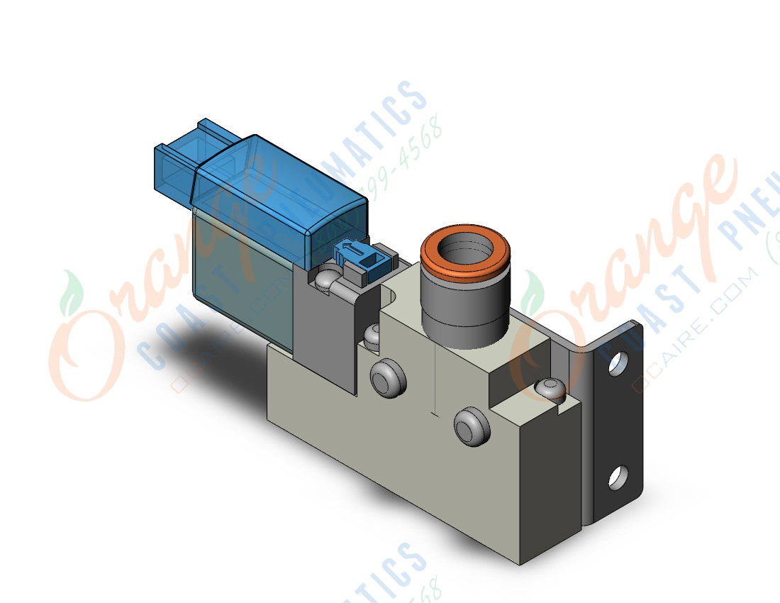 SMC VQZ115R-5LO1-N7-PRF-Q 3 port body ported solenoid valve, 3 PORT SOLENOID VALVE