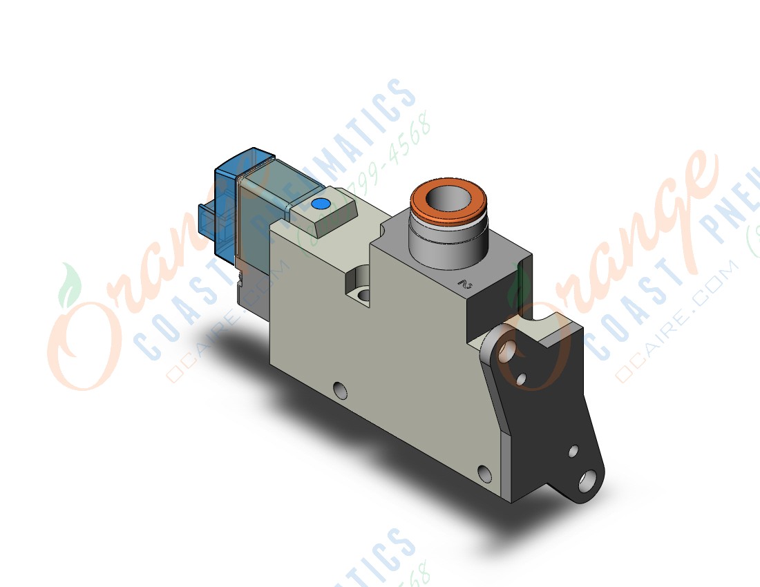 SMC VQZ332-5LO1-C8-F 3 port body ported solenoid valve, 3 PORT SOLENOID VALVE