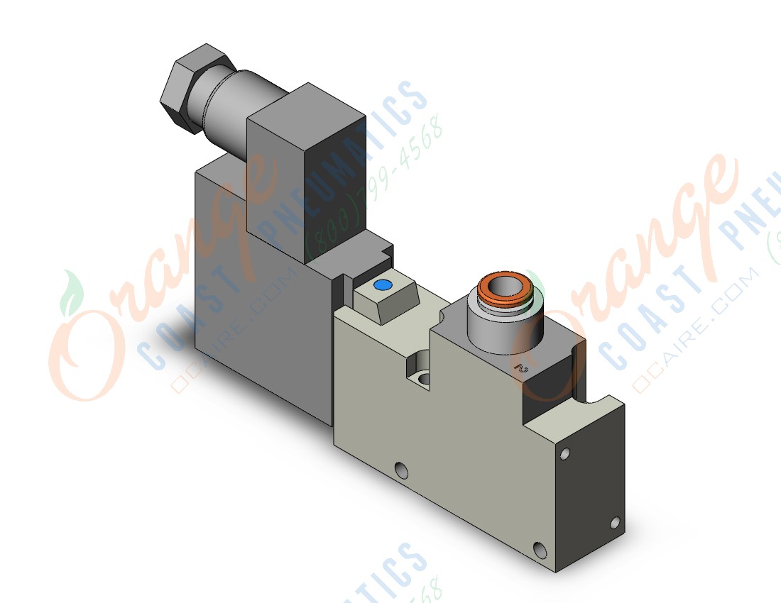 SMC VQZ342-3YZ1-N7T 3 port body ported solenoid valve, 3 PORT SOLENOID VALVE