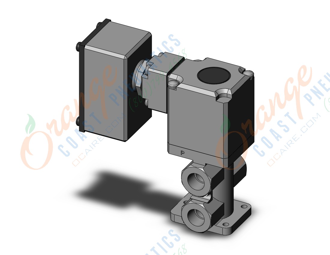 SMC VT325-023T-N valve, solenoid, 3 PORT SOLENOID VALVE