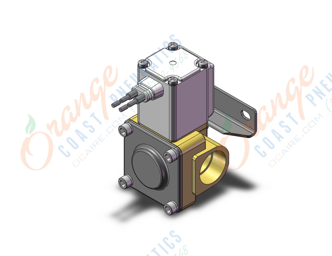 SMC VXD233CZ1DBXB pilot op 2 port solenoid valve (n.c.), 2 PORT VALVE