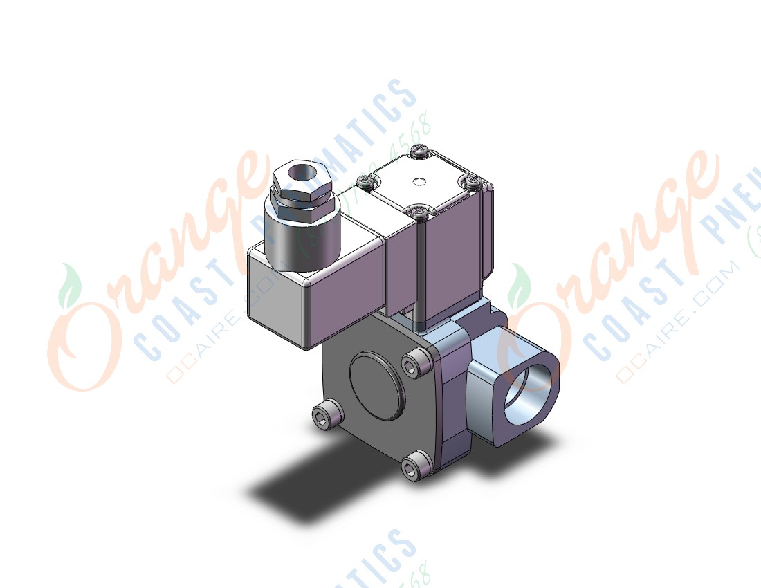 SMC VXD242KZ2CG pilot op 2 port solenoid valve (n.c.), 2 PORT VALVE