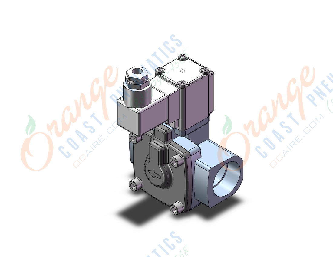 SMC VXD262PZ2CG pilot op 2 port solenoid valve (n.c.), 2 PORT VALVE