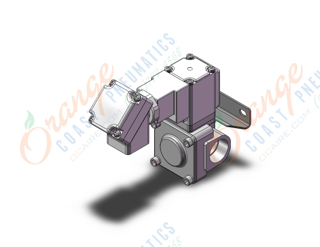 SMC VXD2A0CMXB pilot op 2 port solenoid valve (n.o.), 2 PORT VALVE