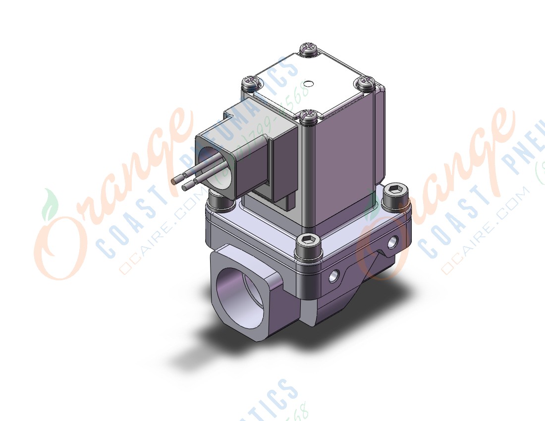 SMC VXZ252JZ1YB pilot op 2 port solenoid valve, (n.c.), 2 PORT VALVE