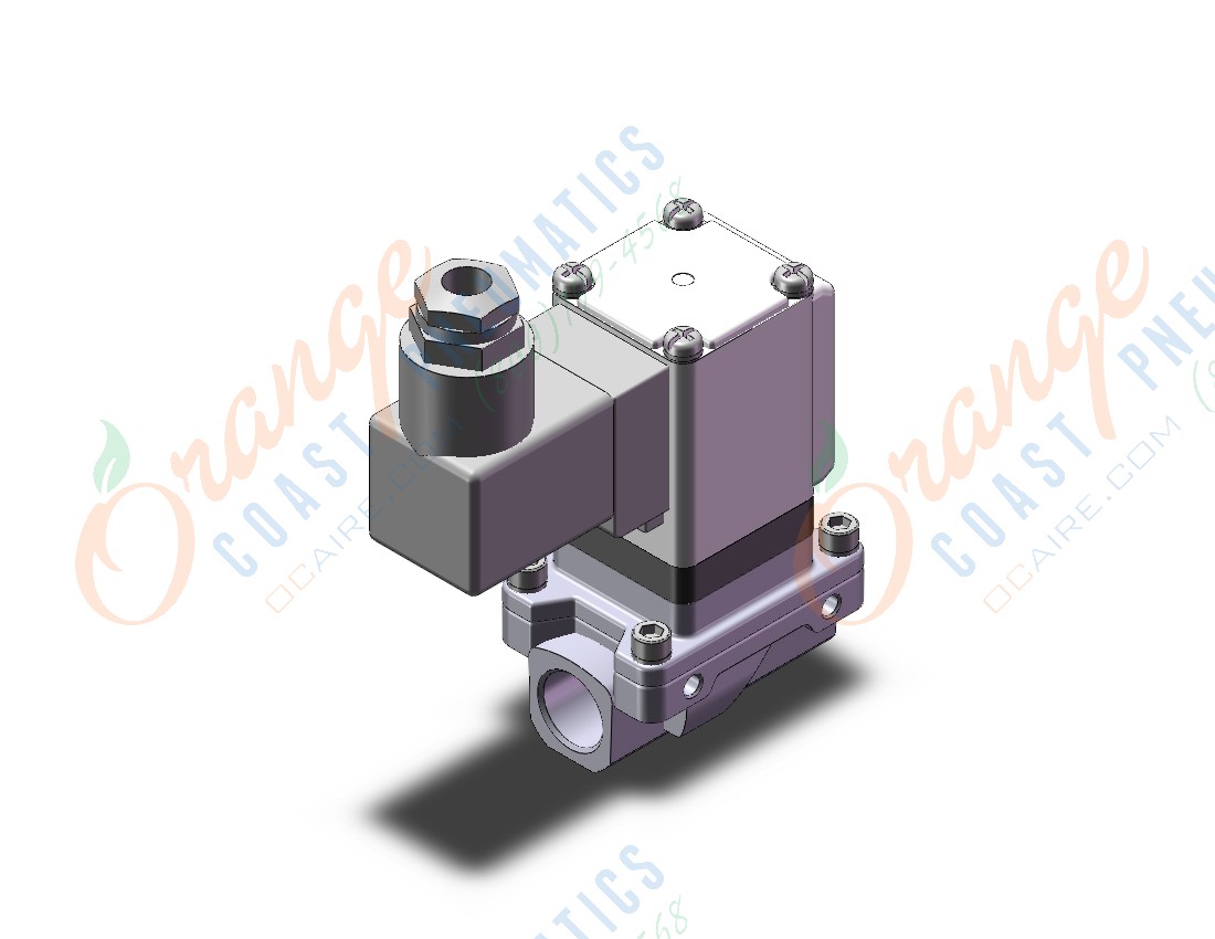 SMC VXZ2A2DGA pilot op 2 port solenoid valve, (n.o.), 2 PORT VALVE