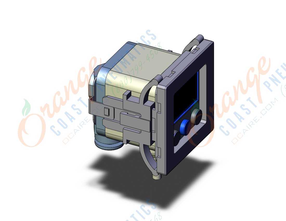 SMC ZSE40A-C6-T-E-X501 2-color hi precision dig pres switch, VACUUM SWITCH, ZSE40, ZSE40A